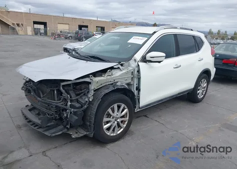 2017 Nissan Rogue Sv z USA, uszkodzony, nr VIN 5N1AT2MN9HC774797